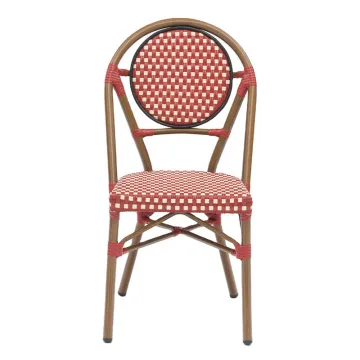 bamboo rattan french bistro chairs and tables