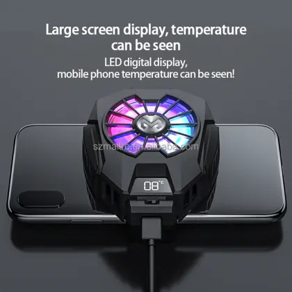 DL05 Mini Mobile Phone Radiator: Gaming Fan Cooler & Tablet Holder