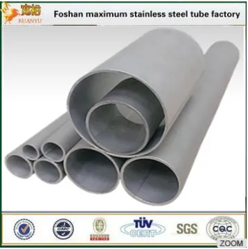Schedule30 ASTM A312 welded inox TP304l stainless steel tube suppliers
