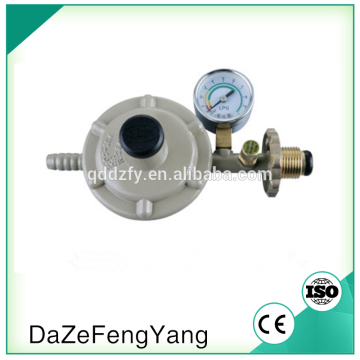 LPG gas regulator with gauge Propane fuel pressure regulator