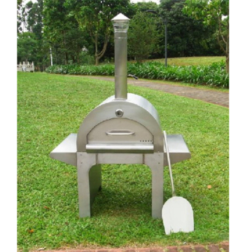 Customized Large 430/304/201 Stainless Steel Wood Fired Brick Pizza Oven For Pizza