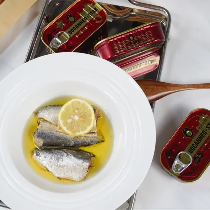 DOCANNED sardine canned Flavorful Sardines