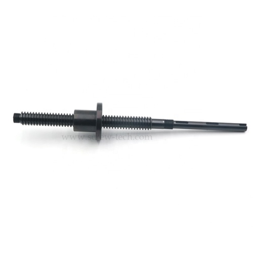 24mm Diameter trapezoidal lead screw with black chrome plating