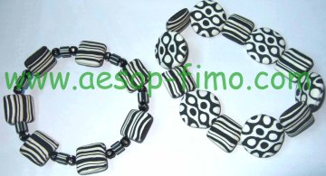 fashion clay bracelet