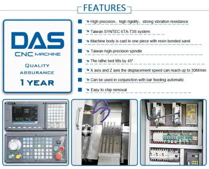 Specification and Features of Mazak CNC Lathe Machine, Including Metal Slant Bed and Machine Tool Changer