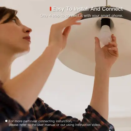 SZMYQ Tuya Smart Home A60 9W RGBWW WiFi Smart Bulb - Compatible with Google Home, Alexa, Echo