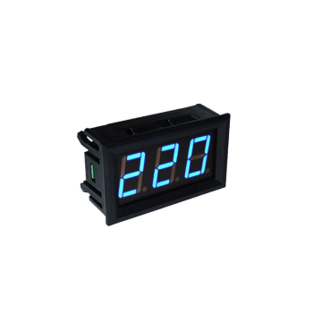 2-draads AC Voltmeter LED digitaal display voor AC220V en 380V industriële elektriciteit