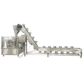 KenHigh Semi-Automatic Doypack Packaging Machine for Coffee, Pet Food, Chocolate, and Tea