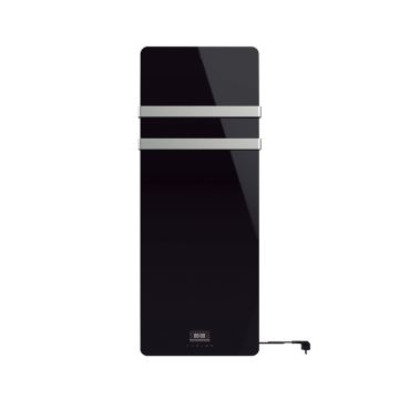 Wi-Fi Enabled Infrared Glass Bathroom Heater - Hot Sale - Black
