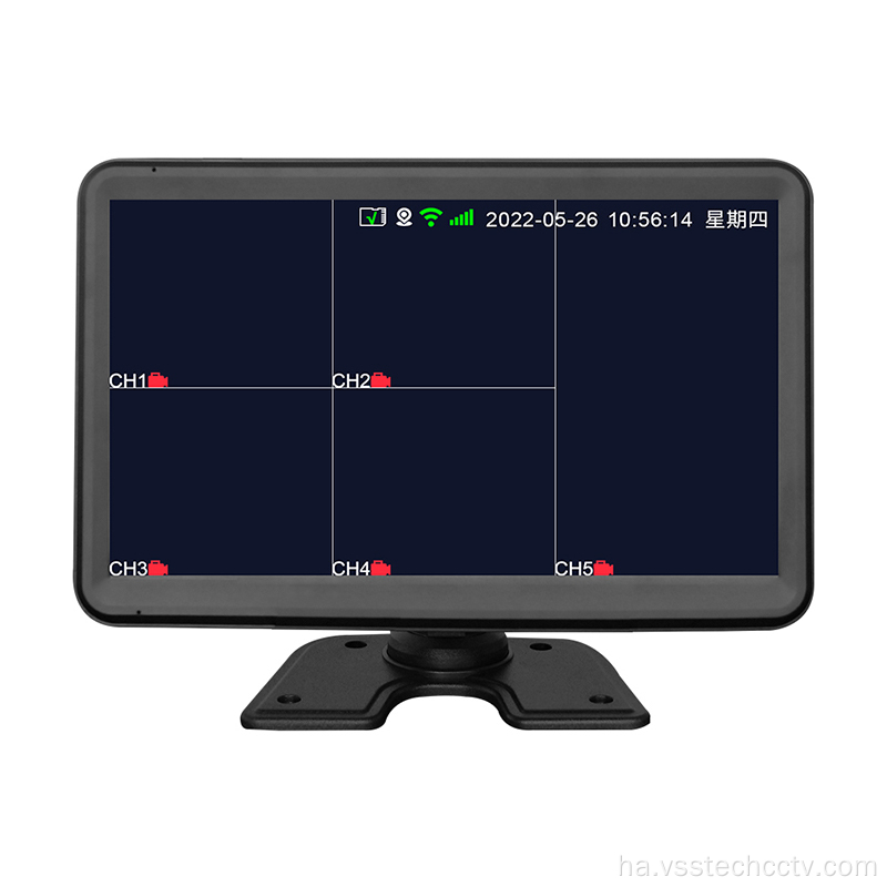 4G 5-Channel Saudio / bidiyo DVR Mai sakain kallo