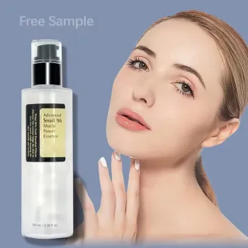 OEM Hydrating 96% Snail Mucin Facial Serum: 100ml Power Repairing Essence with Snail Secretion