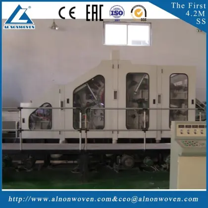 New condition ALSL-3300 carding machine fiber carding machine