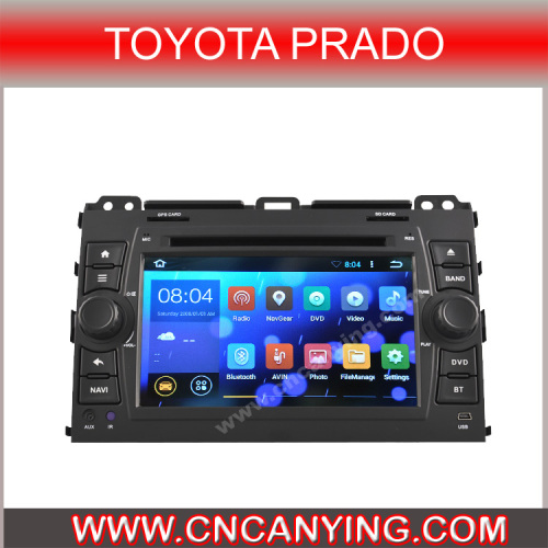 Pure Android 4.4.2 Car GPS Player for Toyota Prado with Bluetooth A9 CPU 1g RAM 8g Inland Capatitive Touch Screen (AD-9129)