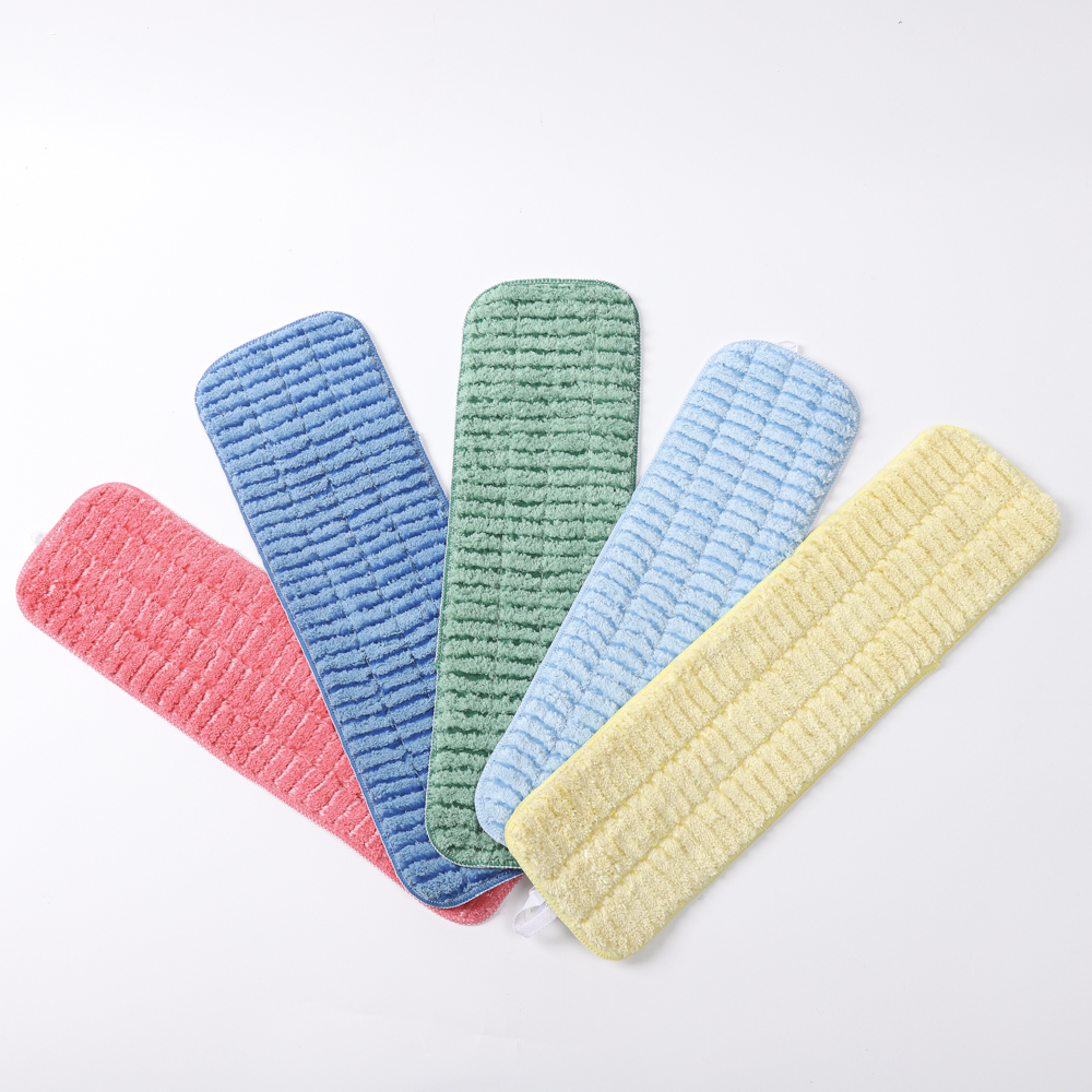 Commercial Mcirofiber Scrubbing Wet And Dry Mop Pads