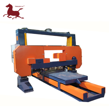 Marble and Limestone Cutting Machine: Horizontal Thin Plate Diamond Wire Saw for Block Splitting