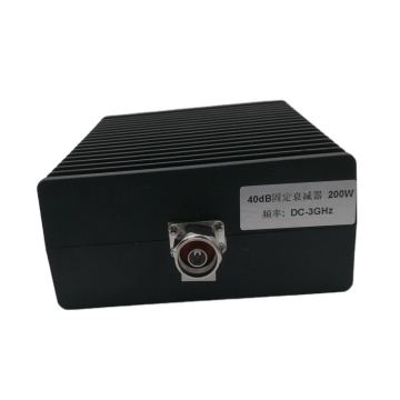 High-Power DC-1G RF Coaxial Attenuator with N-Male to N-Female Connectors - 500W, 1-40dB Range