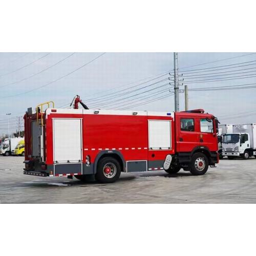 4x2 4000 liter fire fighting truck