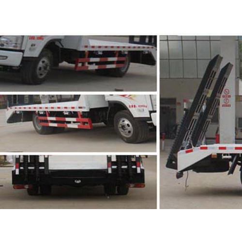 Jiefang 5m Flatbed Trailer Truck Dijual