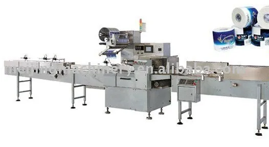 Full Automatic High Speed Single Toilet Roll Packing Machine