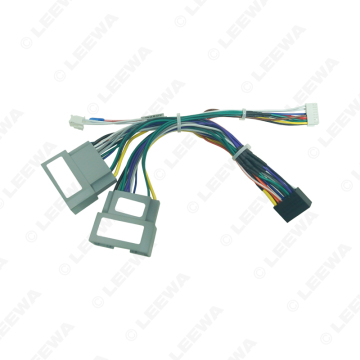 Car Audio Wiring Harness with CANBUS Box for Dodge Ram/Jeep Cherokee/Wrangler 16pin CD/DVD Stereo Installation Adapter