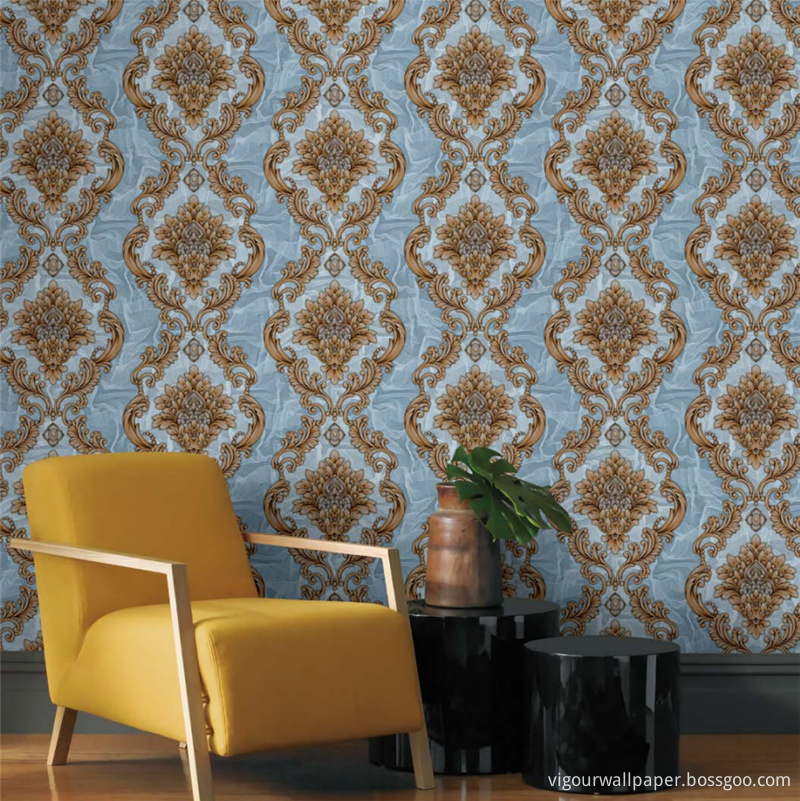 Pvc Vinyl 3d Wall Covering Wallpaper 2021063061
