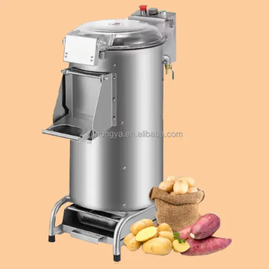 Commercial Potato Washing and Peeling Machine