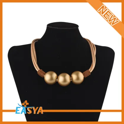 Abalorios De Plata Para Pulseras Big Pearls Bead Necklace
