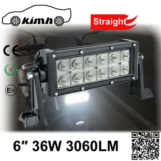 PC LENS Diecast Aluminum Housing Motorcycle 36w led truck light bar