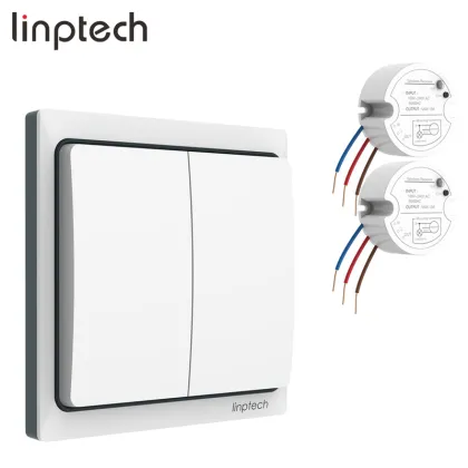Linptech K4RW2 Kit smart wireless 2 way smart switch electrical wall switches