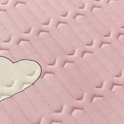 Factory Supply Crib Bedding: Custom Latex Ice Silk Summer Cooling Mat for Babies