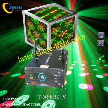 New Mini Stable And Delicate Flower Gobo Clubs Green Laser Effect Lights 50mw T-868