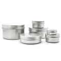 50g round cosmetic cream tin jar aluminum