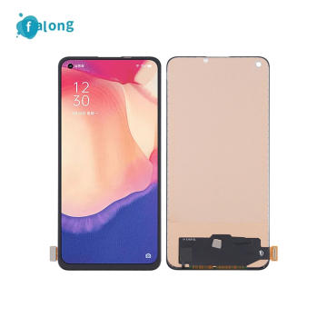 Original AMOLED for OPPO Reno4 SE LCD Display Touch Screen Digitizer Assembly - Replacement for realme V15 LCD" 

However, considering it's for a search engine and needs to be concise while still being descriptive, a more suitable title might be:

"OPPO R