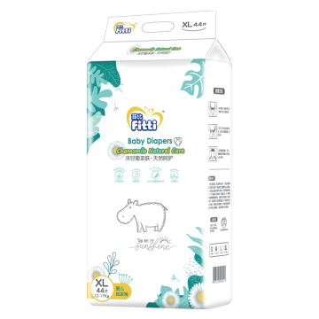Natural Breathable Tape Diapers for Daily Comfort XL