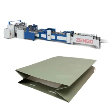 Semiautomatic Paper Bag Making Machine for Bag Forming