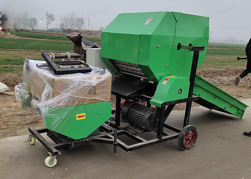 Silage Packing 50kg Silage Compress Hay Compressing Machine