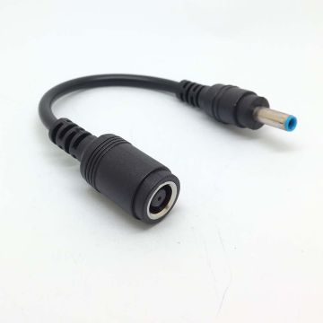 NEW F/M 7.4*5.0mm Female To 4.5*3.0mm Male Plug for HP Notebook Laptop Adapter Connector 7.4x5.0mm Female To 4.5x3.0mm