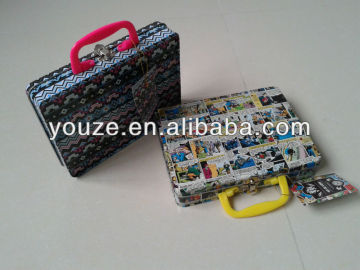 rectangular shape tin box