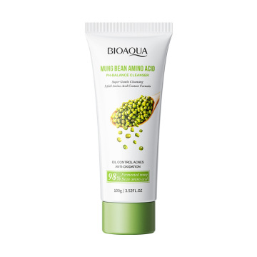 Mung Bean Amino Acid Gentle Cleansing Mousse: Moisturizing, Oil Control, Unclogs Pores