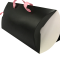 Anpassad kudde hårlåda med rosa handtag