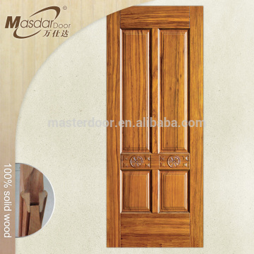 Natural teak wood veneer door skin