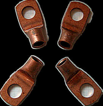 copper ring terminals for cables