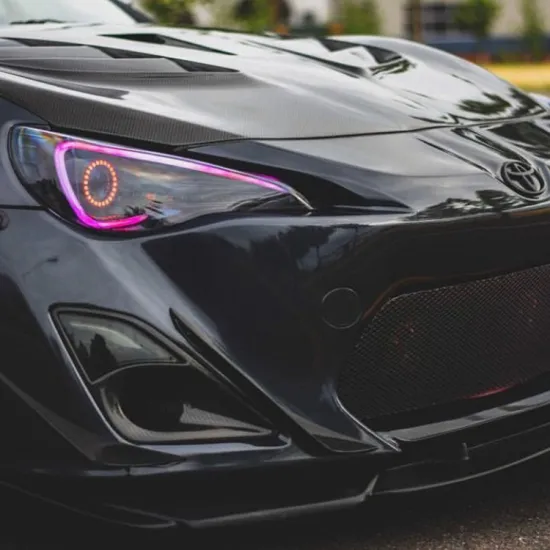 Factory Wholesale Super Bright RGB Chasing DRL Boards LED Headlights for 2012-2014 Scion FR-S