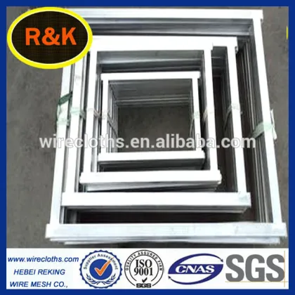 Silk screen printing frame for screen printing