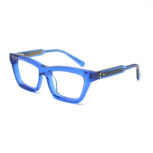 China Custom High-grade 100% Acetate Eyeglasses Frame Manufactory