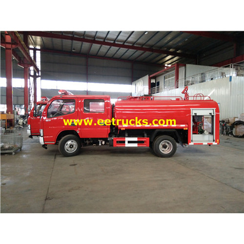 Camions de pompiers de forêt de Dongfeng 3000 litres