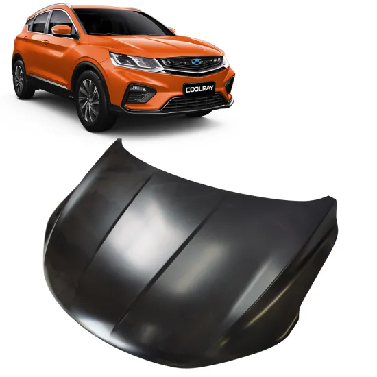 Front Bumper and Hood Cover for Geely Coolray Binyue - Steel Engine Accessory" 

However, for better SEO, you might consider:
"Geely Coolray Binyue Front Bumper and Hood Cover - Steel Engine Parts