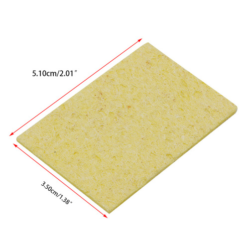 10pcs Electric Welding Soldering Iron Sponge Cleaning Cleaner Pads X7YF