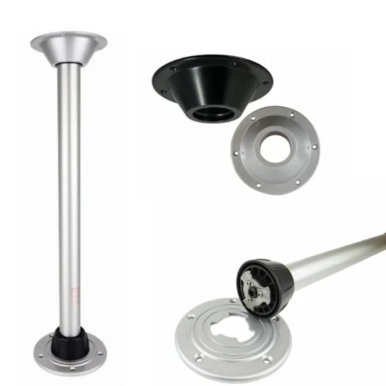 Rotatable and Detachable RV Table Legs and Yacht Brackets