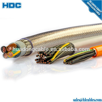 Five-core copper conductors 5 x 4mm2 H07V-K, Flexible, Class 5 PVC Insulated Cable